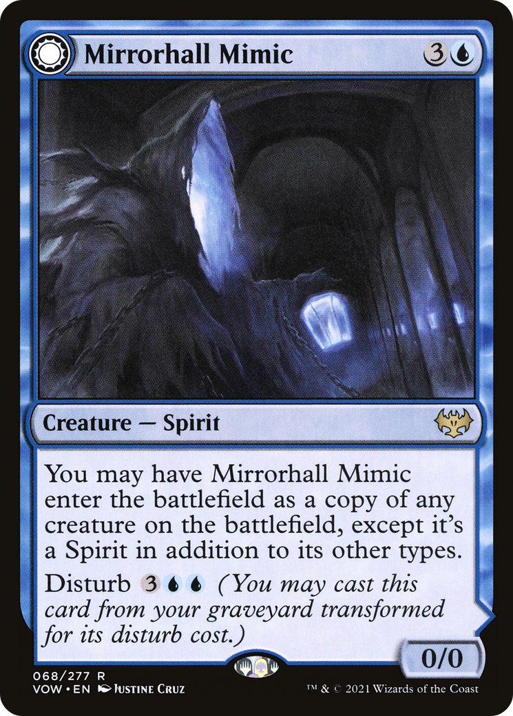 Mirrorhall Mimic (VOW-068) [Innistrad: Crimson Vow] Foil MTG Single Wizards of the Coast