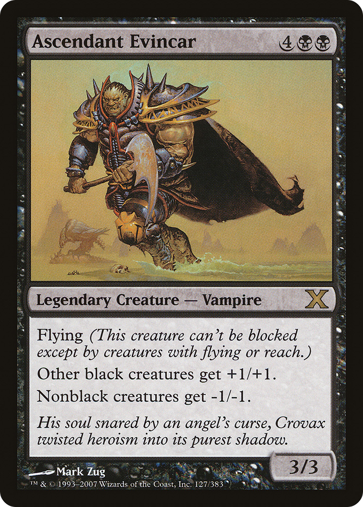 Ascendant Evincar (10E-127) [Tenth Edition] MTG Single Wizards of the Coast