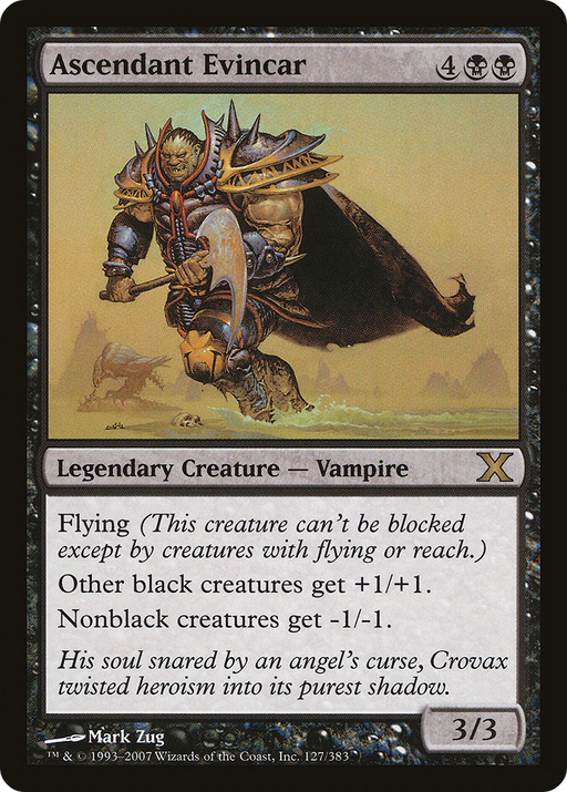 Ascendant Evincar (10E-127) [Tenth Edition] MTG Single Wizards of the Coast