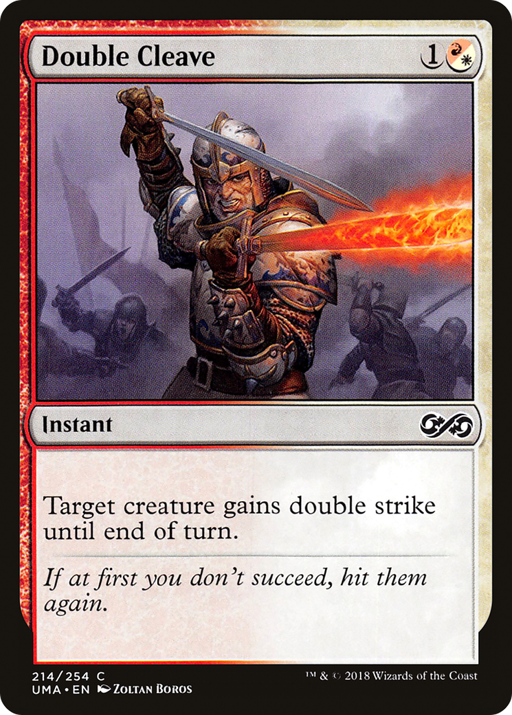 Double Cleave (UMA-214) [Ultimate Masters] MTG Single Wizards of the Coast