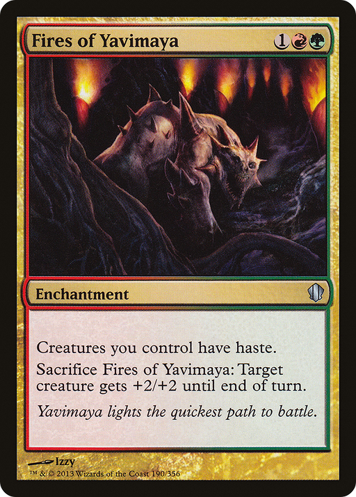 Fires of Yavimaya (C13-190) [Commander 2013] MTG Single Wizards of the Coast