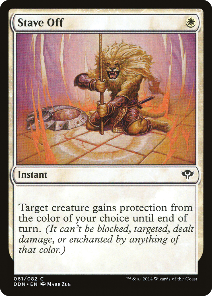 Stave Off (DDN-061) [Misc] Duel Decks: Speed vs. Cunning MTG Single Wizards of the Coast