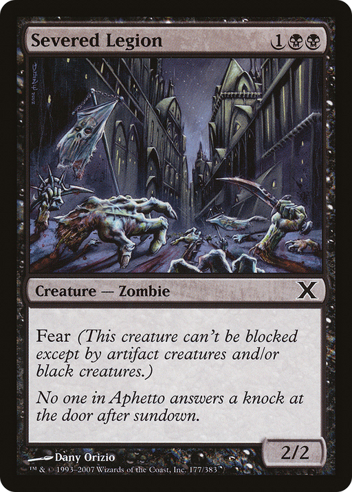 Severed Legion (10E-177) [Tenth Edition] MTG Single Wizards of the Coast