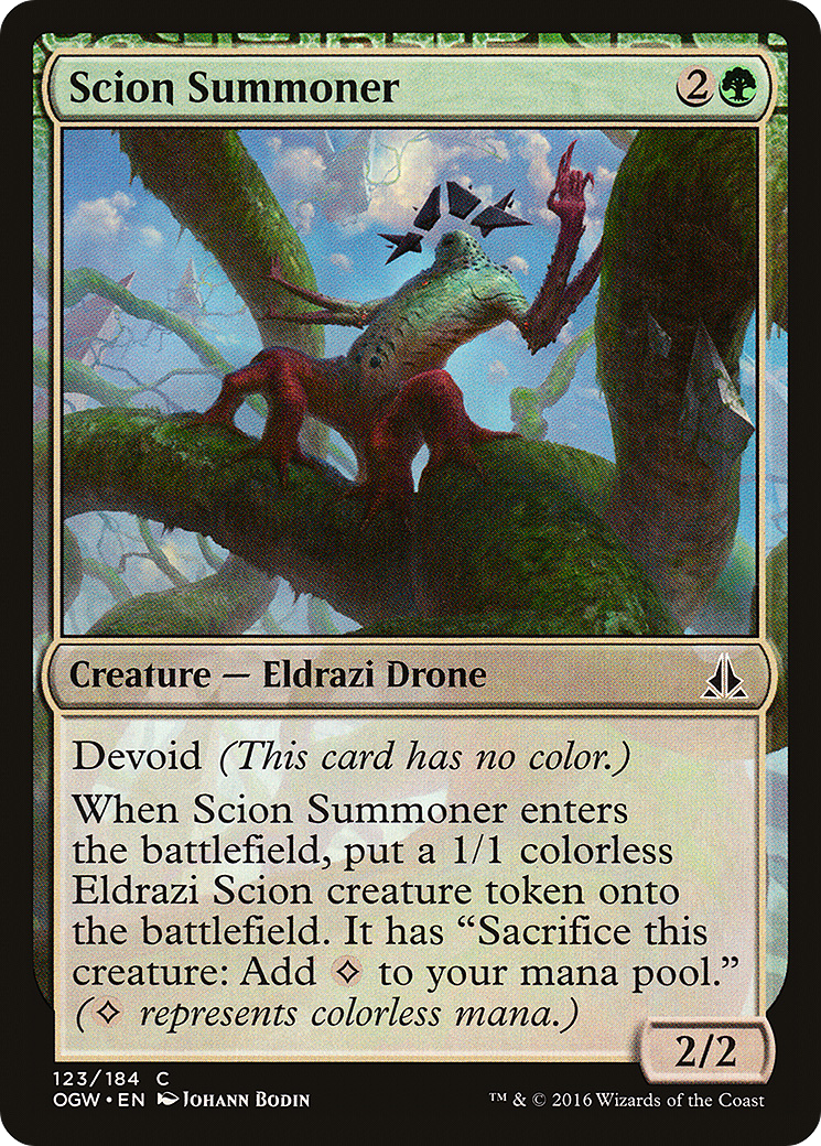 Scion Summoner (OGW-123) [Oath of the Gatewatch] Foil MTG Single Wizards of the Coast
