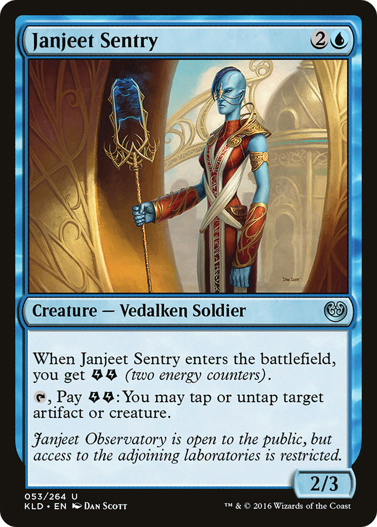 Janjeet Sentry (KLD-053) [Kaladesh] MTG Single Wizards of the Coast