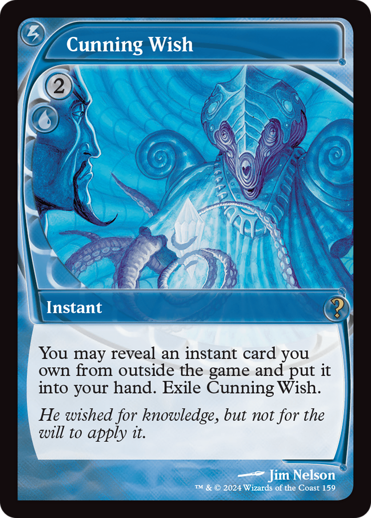Cunning Wish (Future Sight) (MB2-159) [Mystery Booster] Mystery Booster 2 Foil MTG Single Wizards of the Coast