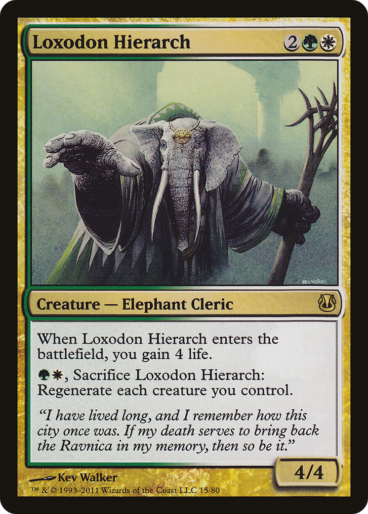 Loxodon Hierarch (DDH-015) [Misc] Duel Decks: Ajani vs. Nicol Bolas MTG Single Wizards of the Coast