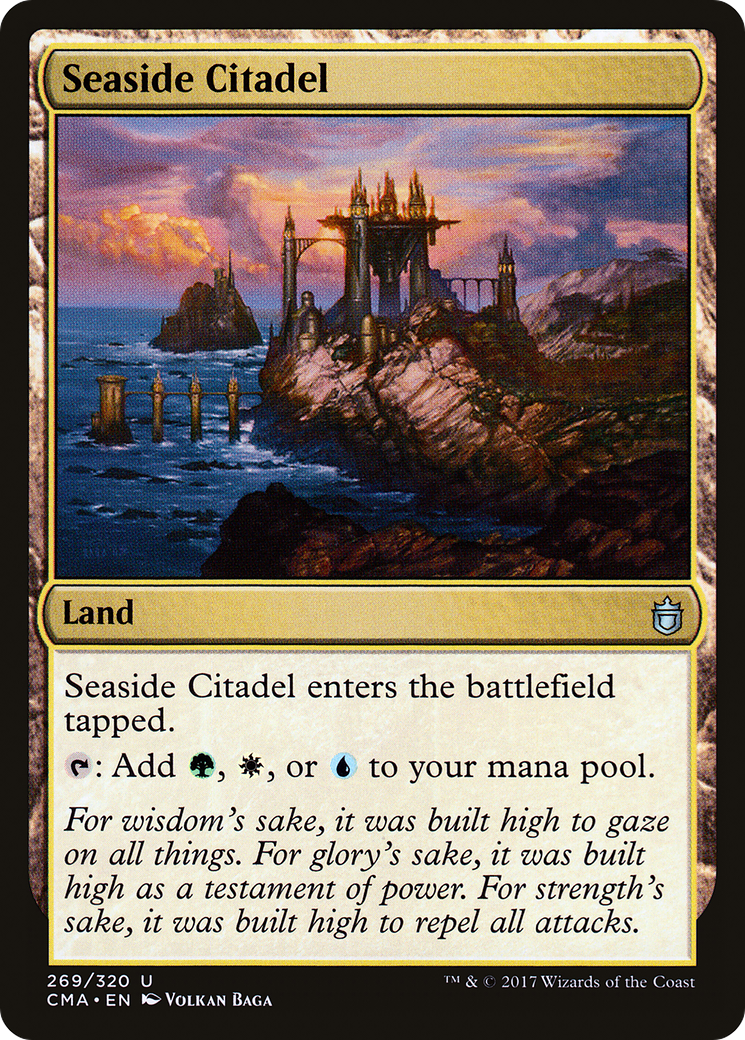 Seaside Citadel (CMA-269) [Commander Anthology] MTG Single Wizards of the Coast