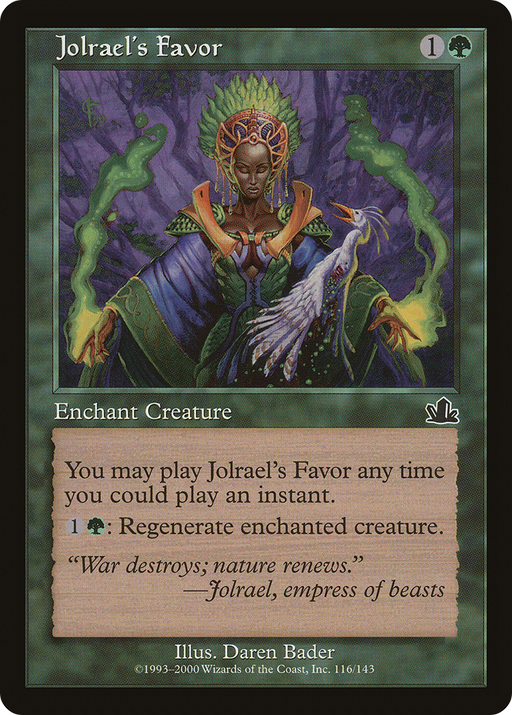 Jolrael's Favor (PCY-116) [Prophecy] MTG Single Wizards of the Coast