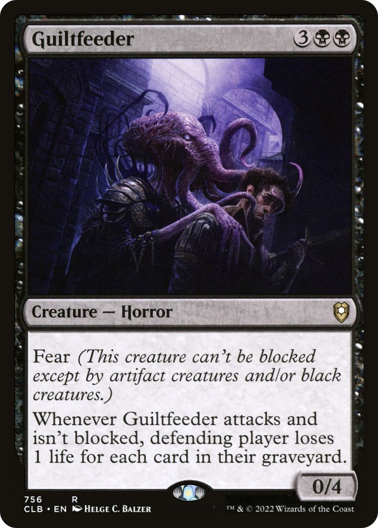 Guiltfeeder (CLB-756) [Commander Legends: Battle for Baldur's Gate] MTG Single Wizards of the Coast
