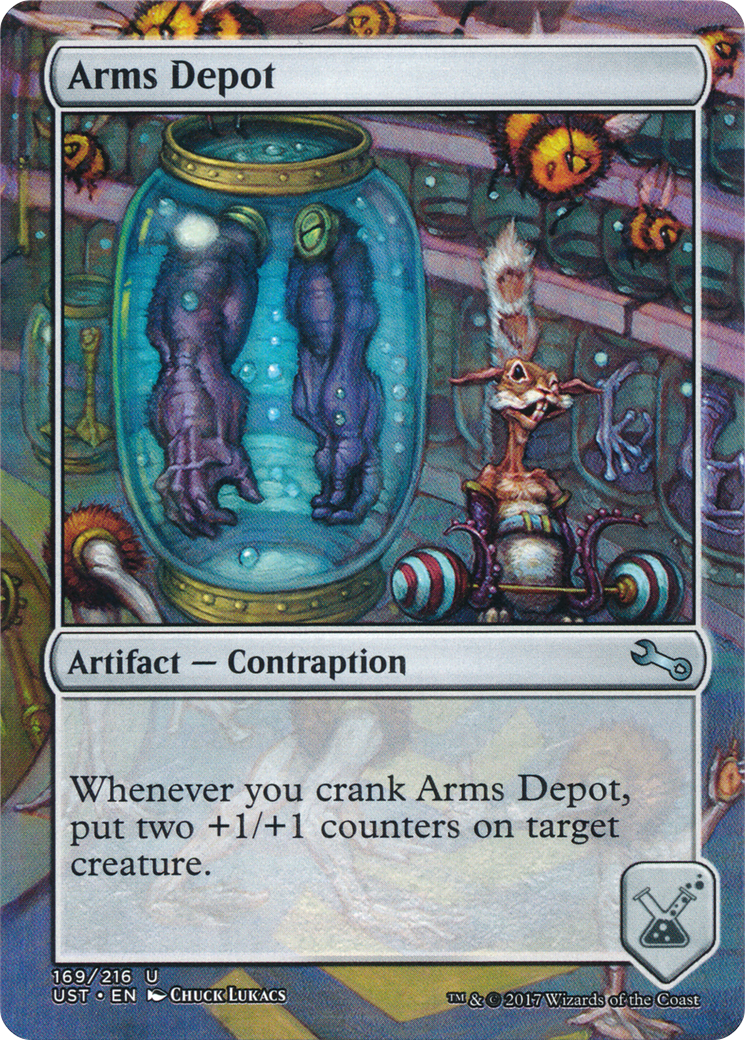 Arms Depot (UST-169) [Unstable] (Borderless) MTG Single Wizards of the Coast