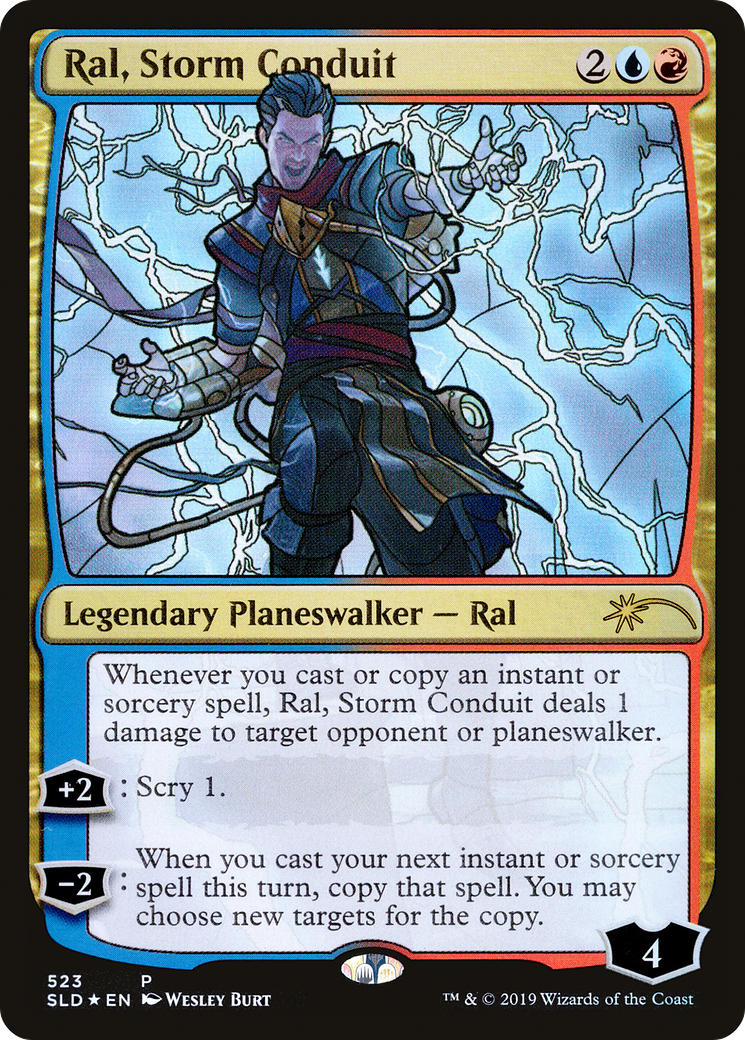 Ral, Storm Conduit (SLD-523) [Secret Lair] Drop Foil MTG Single Wizards of the Coast