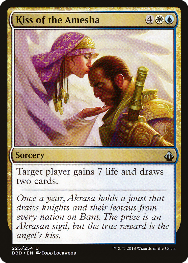 Kiss of the Amesha (BBD-225) [Battlebond] MTG Single Wizards of the Coast