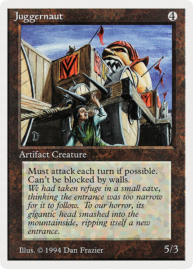 Juggernaut (SUM-259) [Misc] Summer Magic / Edgar MTG Single Wizards of the Coast