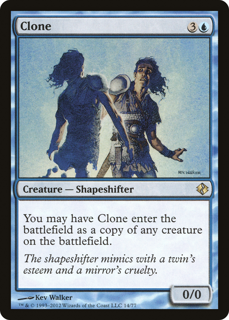 Clone (DDI-014) [Misc] Duel Decks: Venser vs. Koth MTG Single Wizards of the Coast
