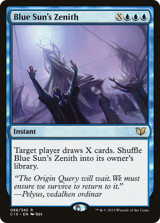 Blue Sun's Zenith (C15-088) [Commander 2015] MTG Single Wizards of the Coast