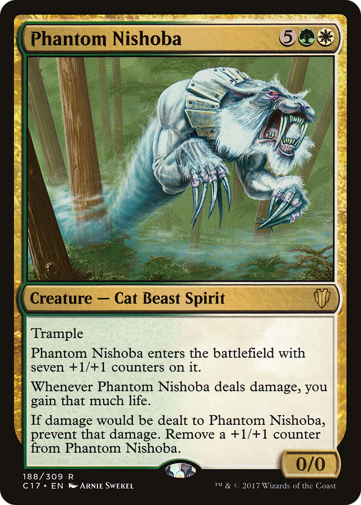 Phantom Nishoba (C17-188) [Commander 2017] MTG Single Wizards of the Coast