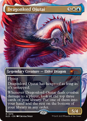 Dragonlord Ojutai (SLD-1973) [Secret Lair] Drop (Borderless) MTG Single Wizards of the Coast