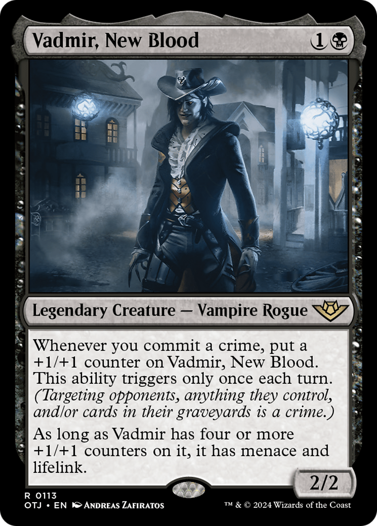 Vadmir, New Blood (OTJ-113) [Outlaws of Thunder Junction] MTG Single Wizards of the Coast