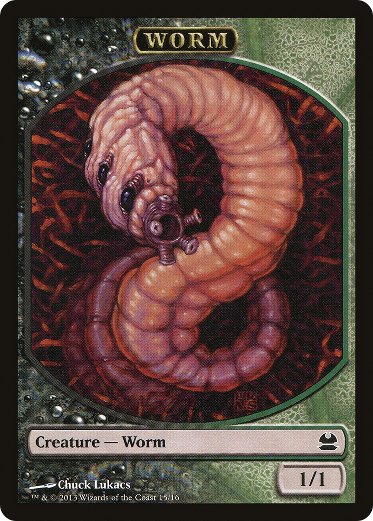 Worm (MMA-015) [Tokens] Modern Masters Tokens MTG Single Wizards of the Coast