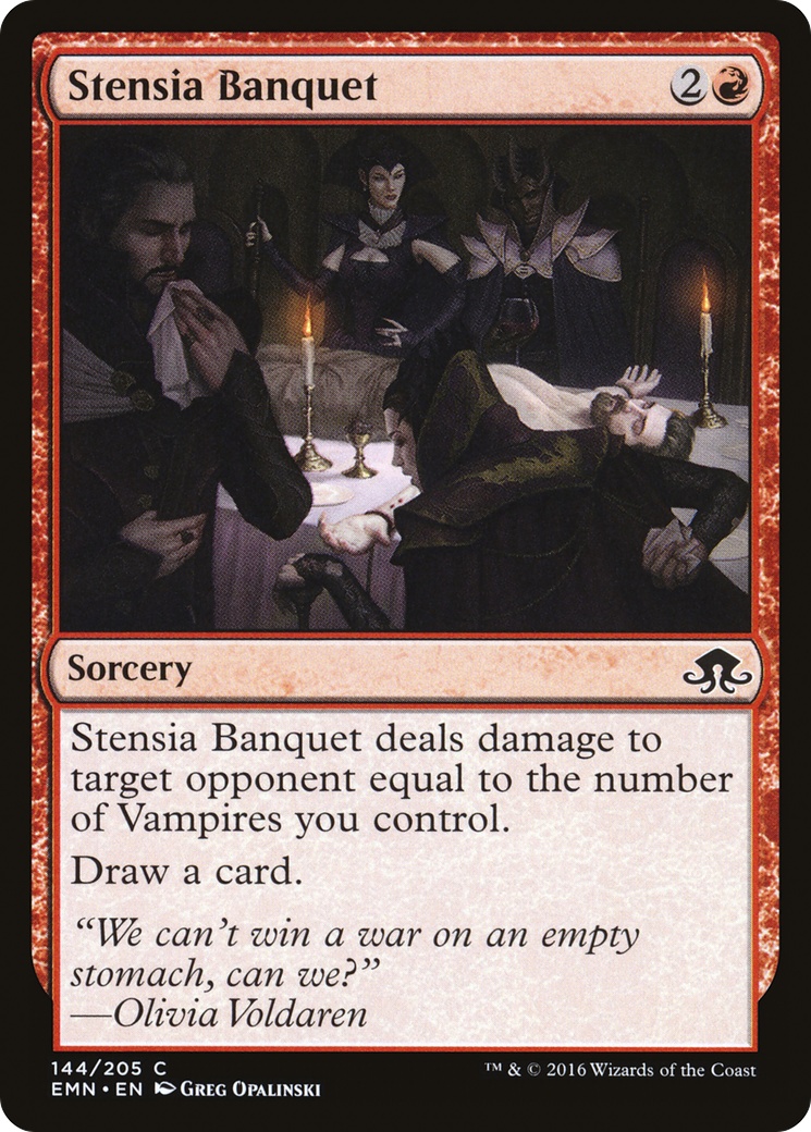 Stensia Banquet (EMN-144) [Eldritch Moon] MTG Single Wizards of the Coast