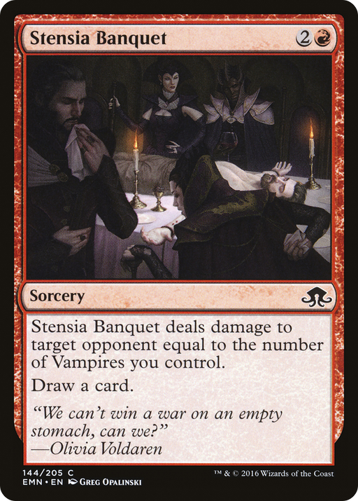 Stensia Banquet (EMN-144) [Eldritch Moon] MTG Single Wizards of the Coast