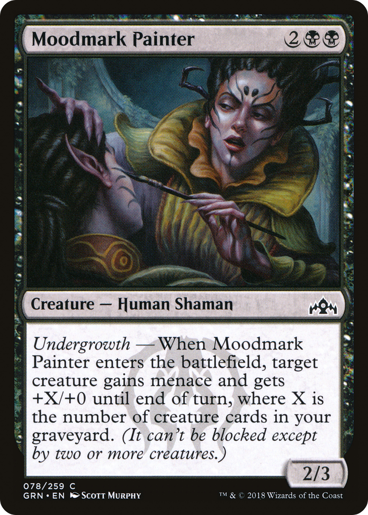 Moodmark Painter (GRN-078) [Guilds of Ravnica] Foil MTG Single Wizards of the Coast