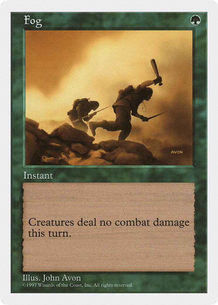 Fog (5ED-) [Fifth Edition] MTG Single Wizards of the Coast