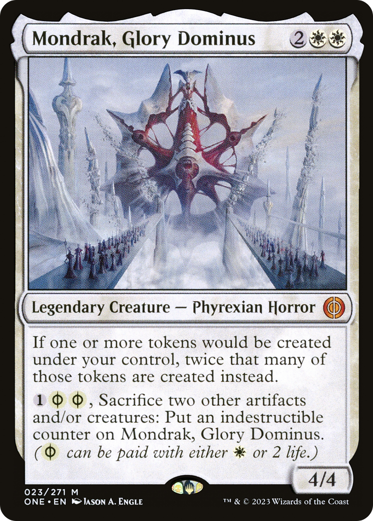 Mondrak, Glory Dominus [Phyrexia: All Will Be One] MTG Single Magic: The Gathering