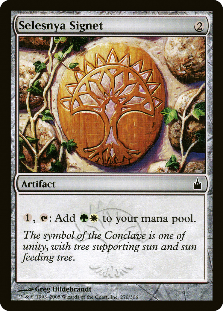 Selesnya Signet (RAV-270) [Ravnica: City of Guilds] MTG Single Wizards of the Coast