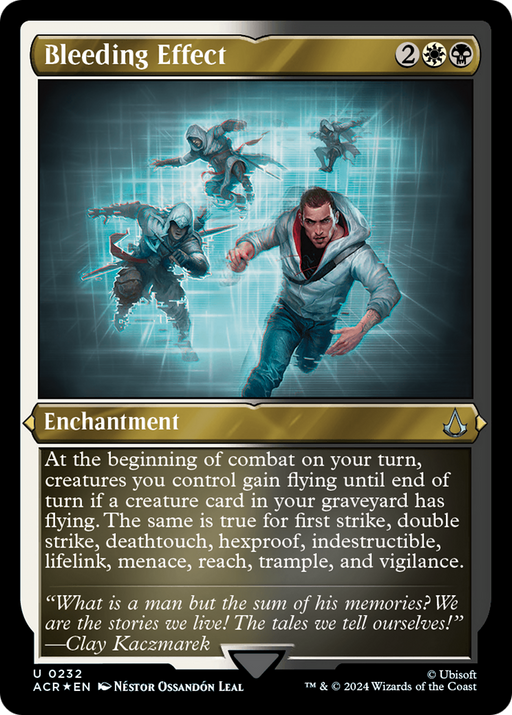 Bleeding Effect (ACR-232) [Assassin's Creed] Etched Foil MTG Single Wizards of the Coast