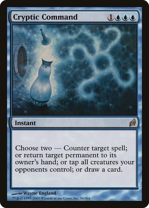 Cryptic Command (LRW-056) [Lorwyn] MTG Single Wizards of the Coast