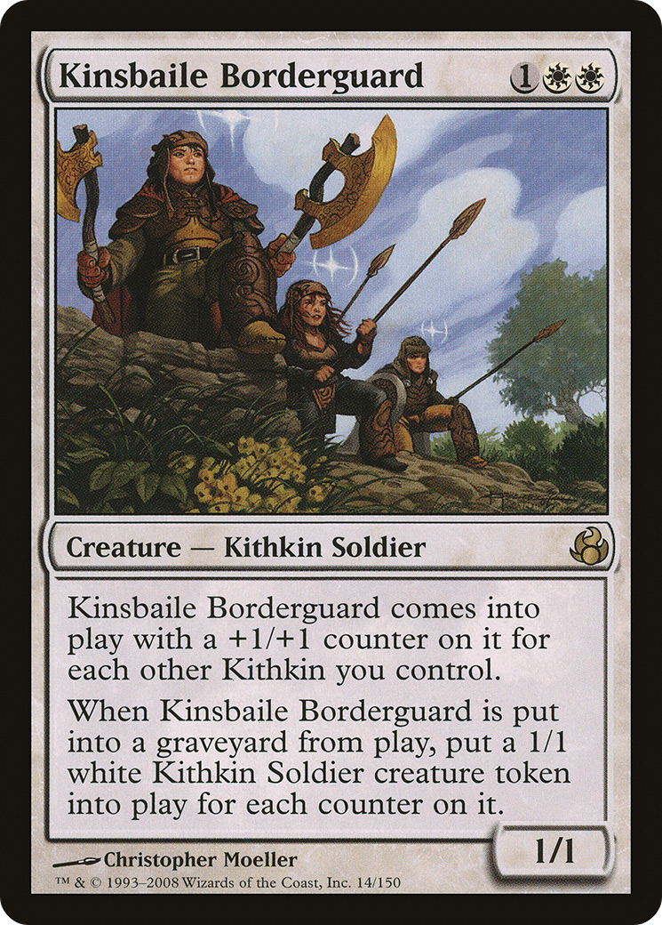 Kinsbaile Borderguard (MOR-014) [Morningtide] MTG Single Wizards of the Coast