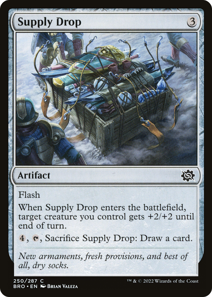 Supply Drop (BRO-250) [The Brothers' War] Foil MTG Single Wizards of the Coast