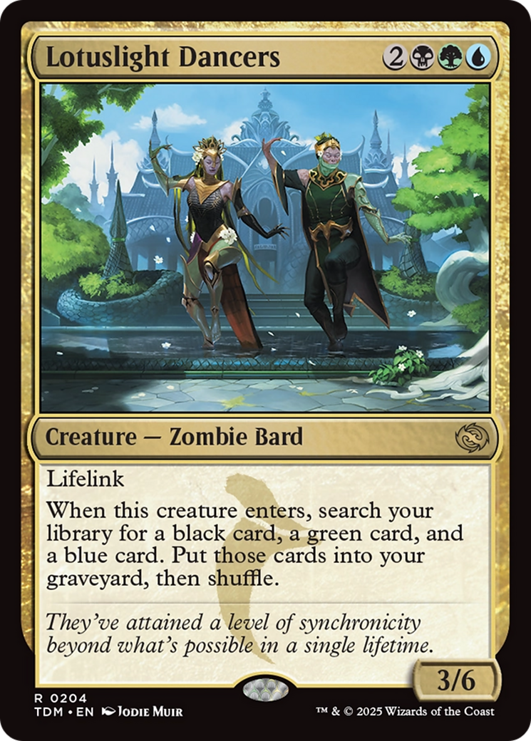 Lotuslight Dancers (TDM-204) [Tarkir: Dragonstorm] MTG Single Wizards of the Coast