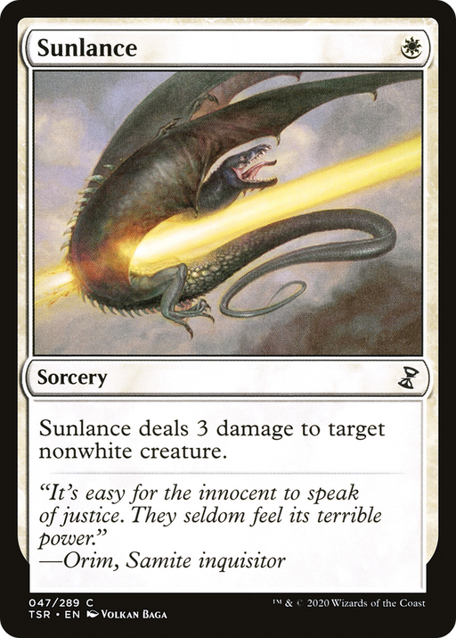 Sunlance (TSR-047) [Time Spiral Remastered] MTG Single Wizards of the Coast