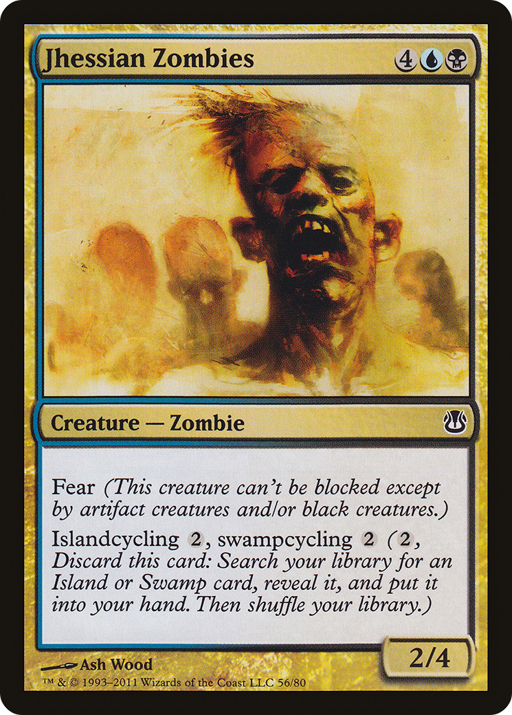 Jhessian Zombies (DDH-056) [Misc] Duel Decks: Ajani vs. Nicol Bolas MTG Single Wizards of the Coast