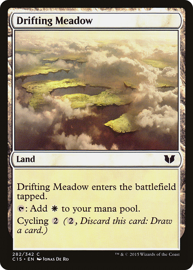 Drifting Meadow (C15-282) [Commander 2015] MTG Single Wizards of the Coast