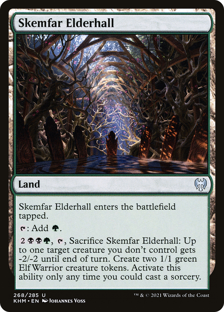 Skemfar Elderhall (KHM-268) [Kaldheim] Foil MTG Single Wizards of the Coast