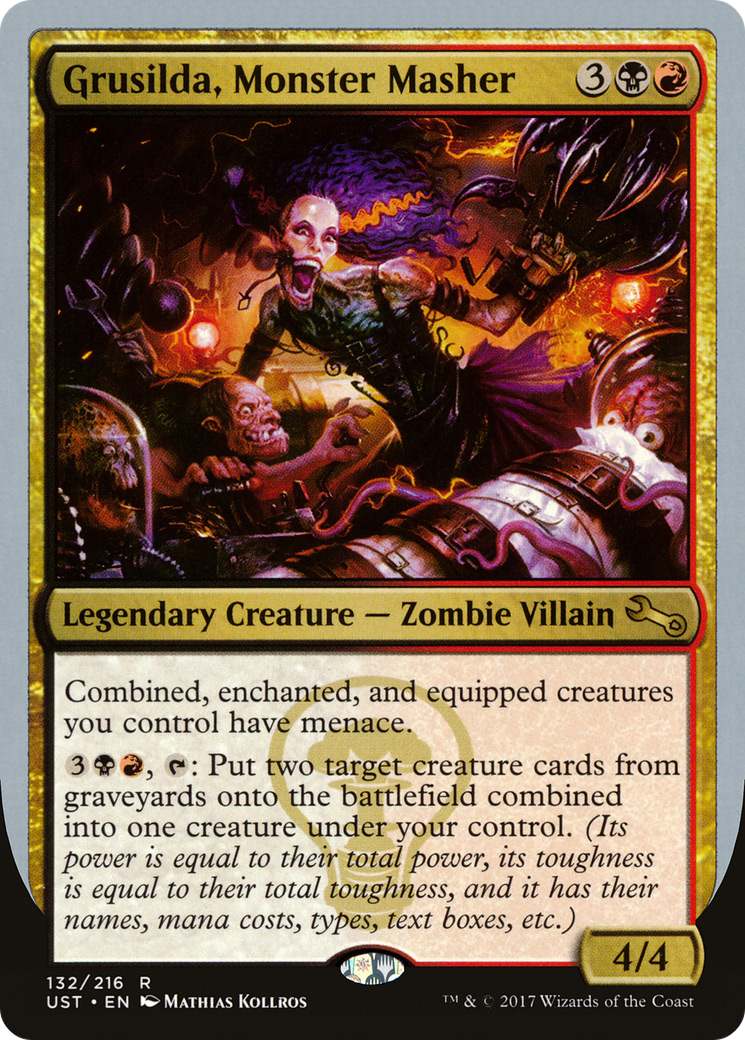 Grusilda, Monster Masher (UST-132) [Unstable] MTG Single Wizards of the Coast