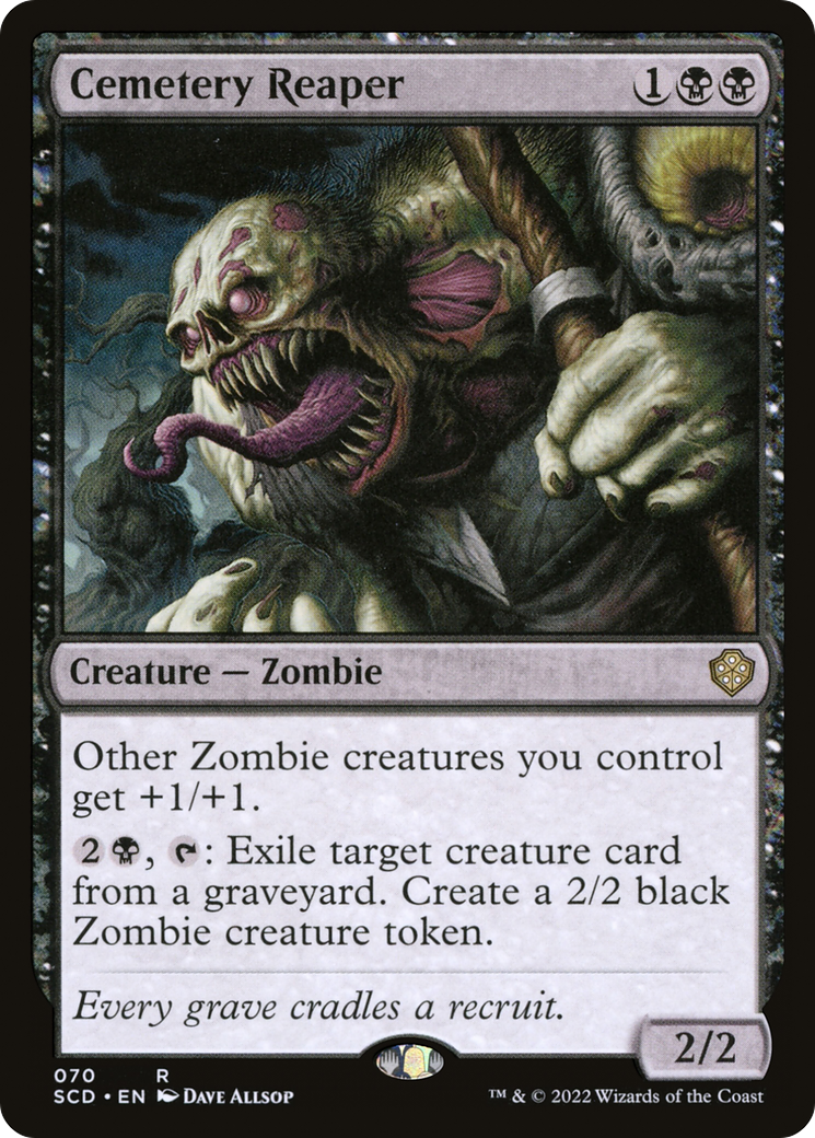 Cemetery Reaper (SCD-070) [Starter Commander Decks] MTG Single Wizards of the Coast