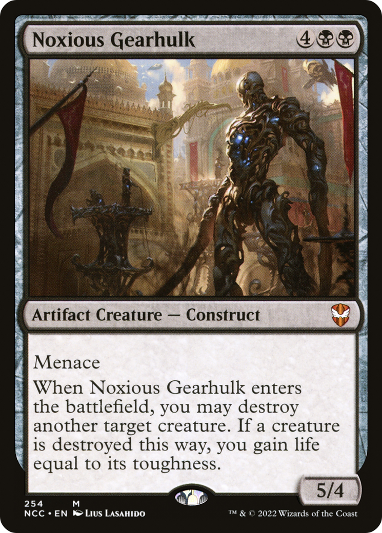 Noxious Gearhulk (NCC-254) [New Capenna Commander] MTG Single Wizards of the Coast