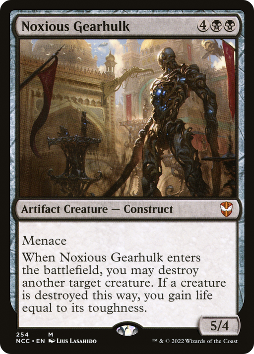 Noxious Gearhulk (NCC-254) [New Capenna Commander] MTG Single Wizards of the Coast