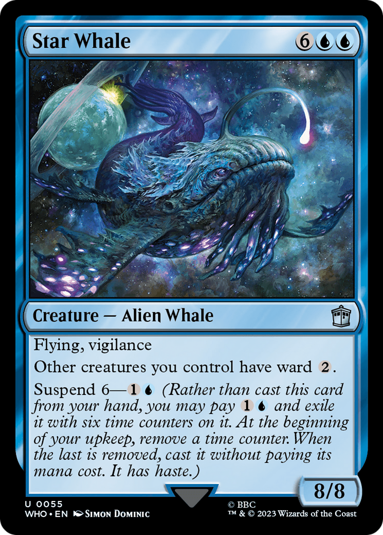 Star Whale (WHO-055) [Doctor Who] MTG Single Wizards of the Coast