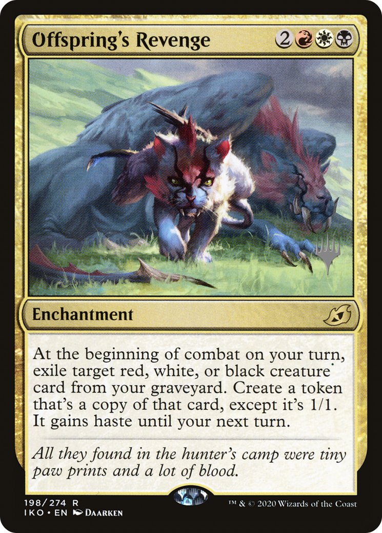 Offspring's Revenge (PPIKO-198P) [Ikoria: Lair of Behemoths Promos] MTG Single Wizards of the Coast