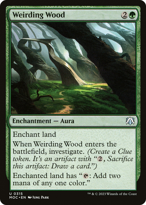Weirding Wood (MOC-315) [March of the Machine Commander] MTG Single Wizards of the Coast