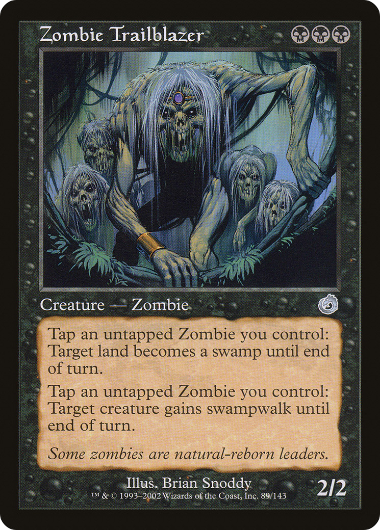 Zombie Trailblazer (TOR-089) [Torment] Foil MTG Single Wizards of the Coast
