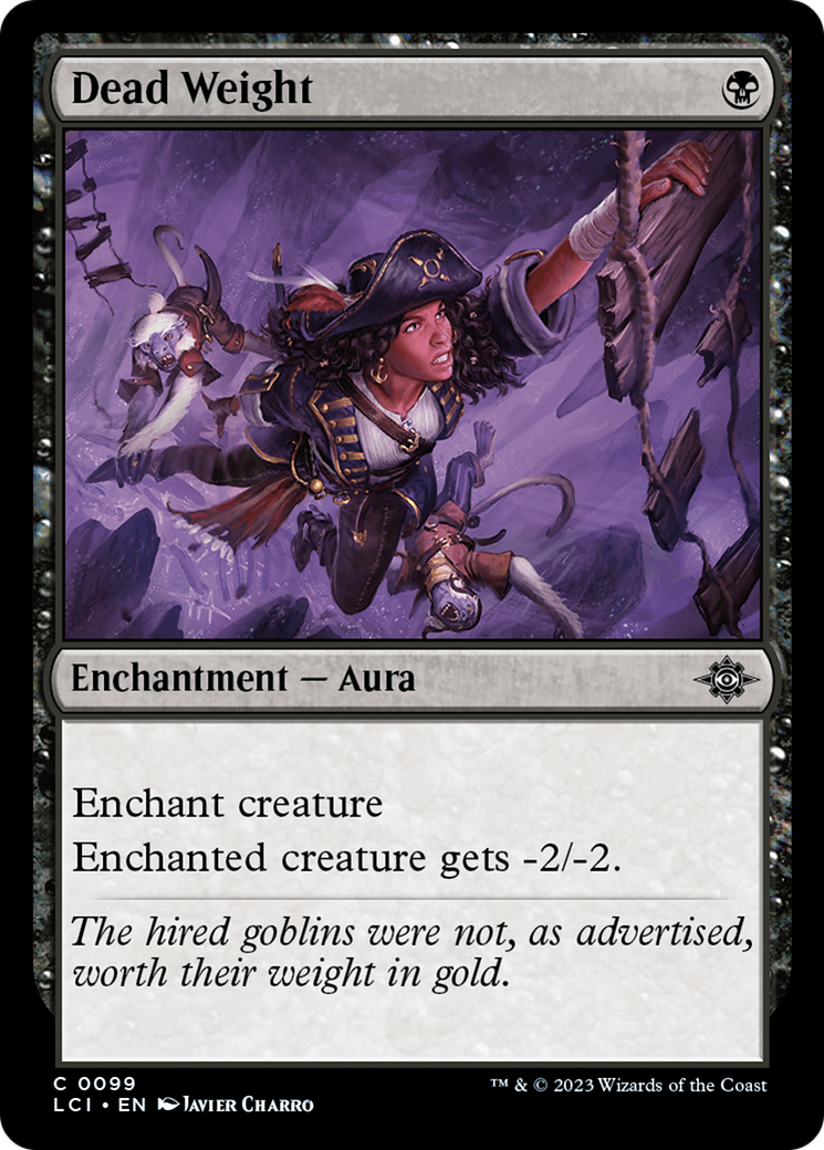Dead Weight (LCI-099) [The Lost Caverns of Ixalan] Foil MTG Single Wizards of the Coast