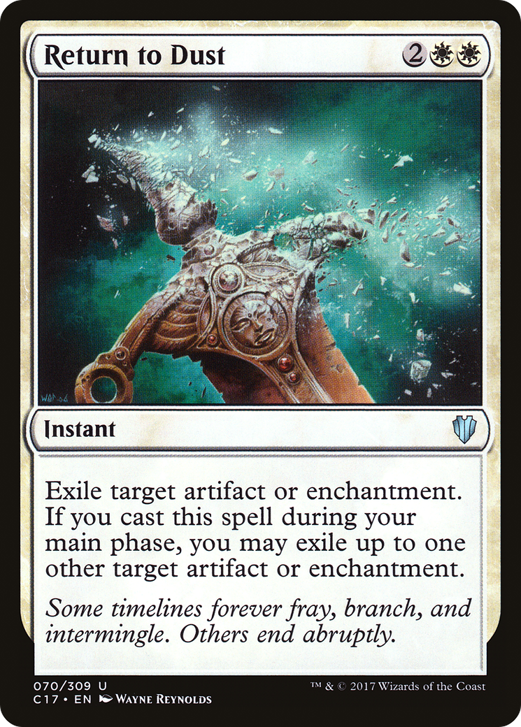 Return to Dust (C17-070) [Commander 2017] MTG Single Wizards of the Coast