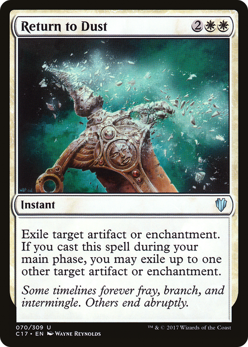 Return to Dust (C17-070) [Commander 2017] MTG Single Wizards of the Coast